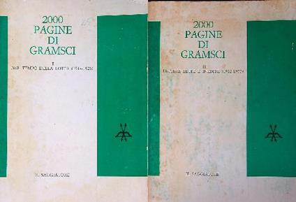 2000 pagine di Gramsci. 2vv - copertina