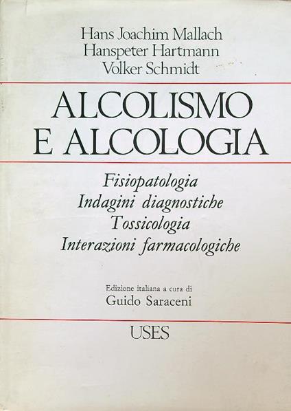 Alcolismo e alcologia - copertina