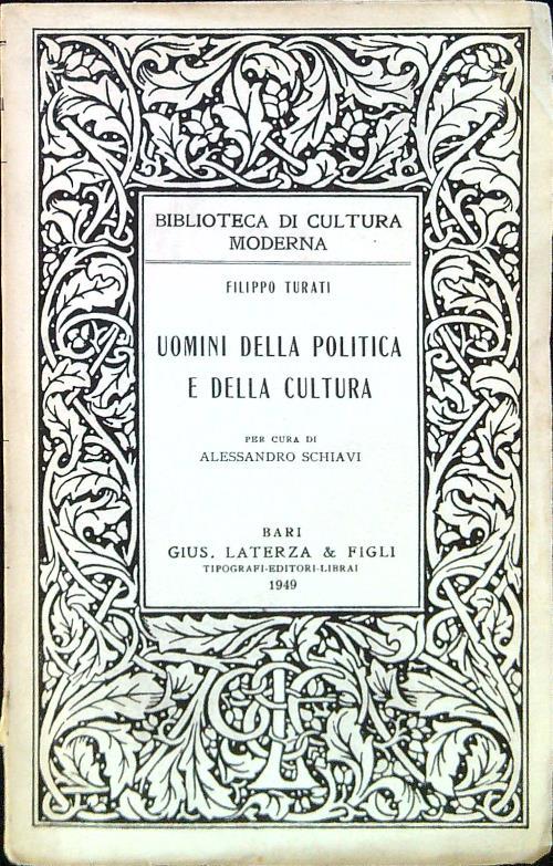 Uomini della politica e della cultura