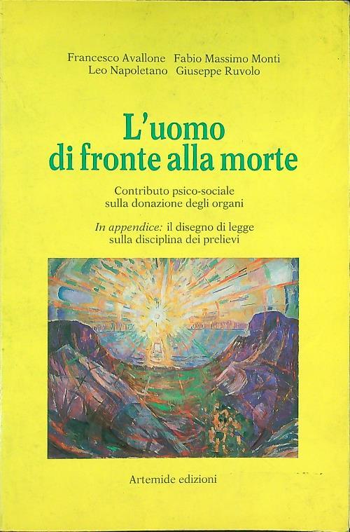 L' uomo di fronte alla morte - copertina