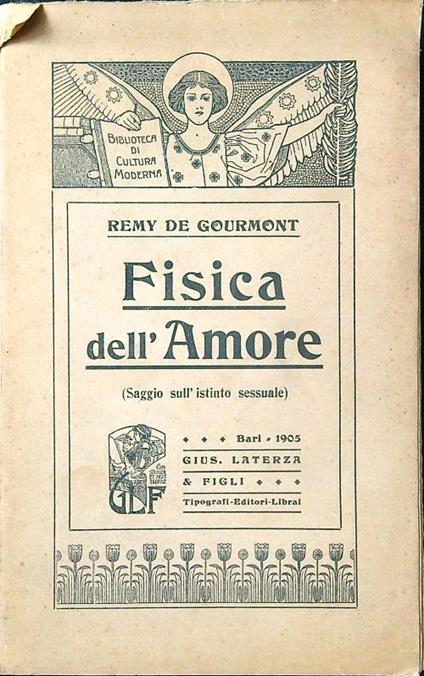 Fisica dell'amore - Rémy de Gourmont - copertina