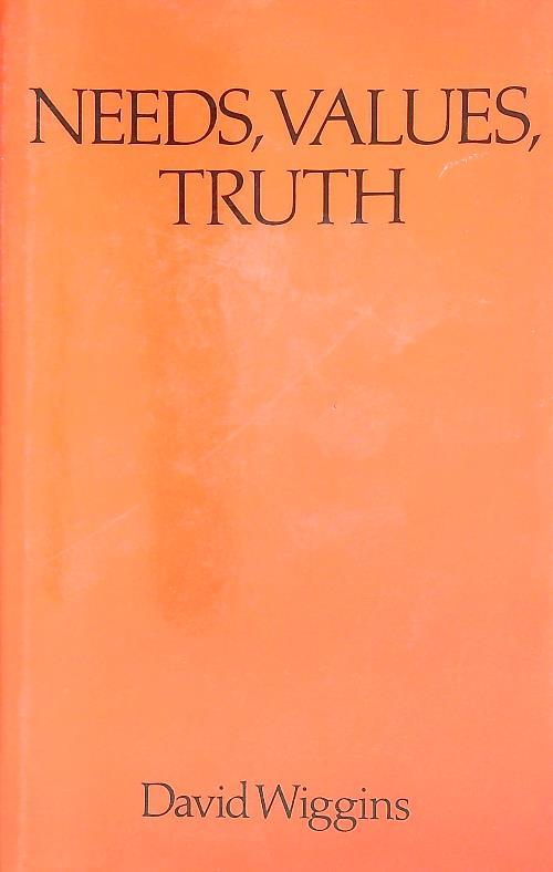 Needs, Values, Truth - copertina
