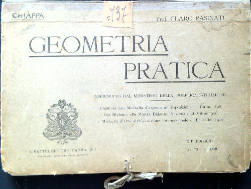 Geometria pratica. Album di 65 tavole - copertina