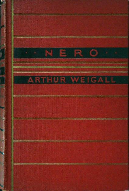 Nero - Arthur Weigall - copertina
