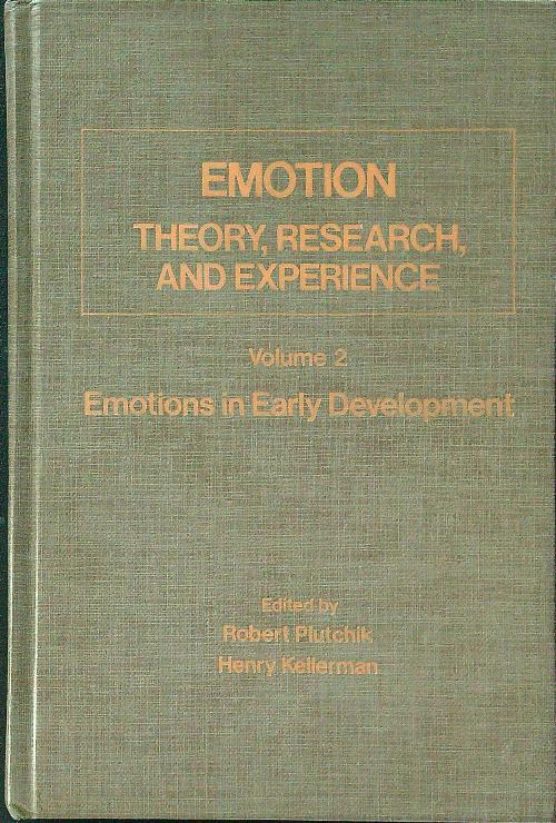 Emotion. Theory, research, and experience vol. 2 - copertina