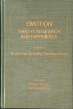 Emotion. Theory, research, and experience vol. 2
