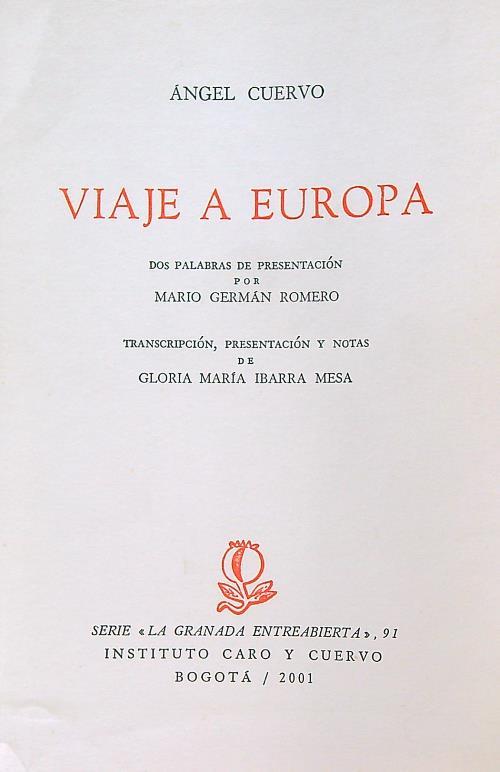 Viaje a Europa