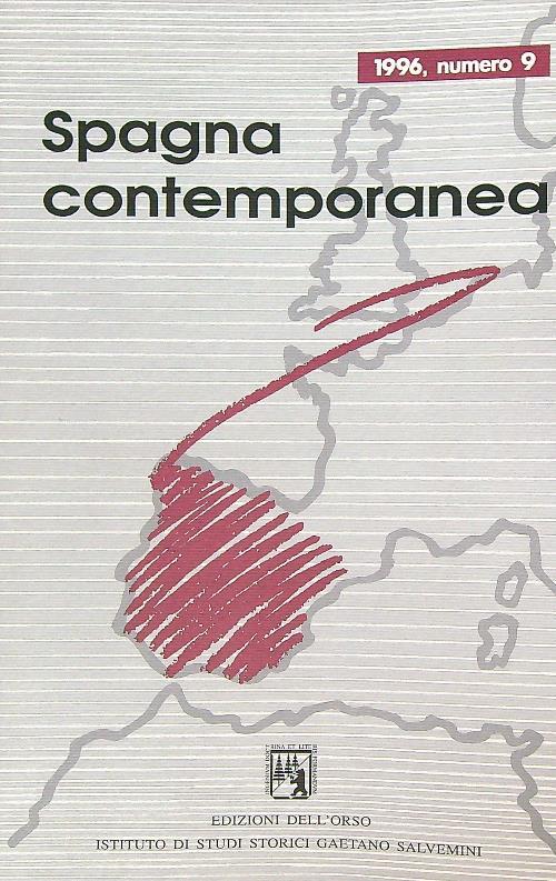 Spagna contemporanea 9/1996 - copertina