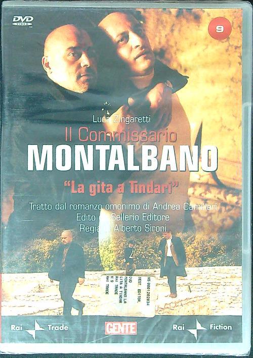 Il Commissario Montalbano 9: La gita a Tindari. DVD - copertina