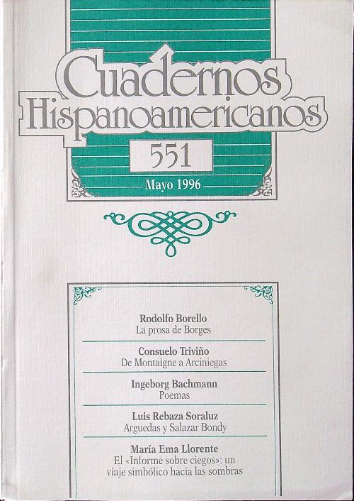 Cuaderno hispanoamericanos 551 1996