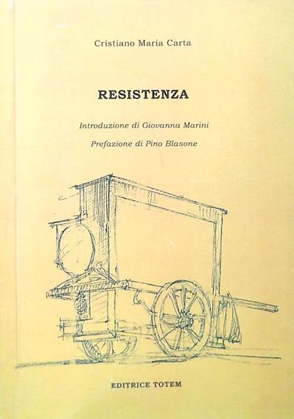 Resistenza - Cristiano Maria Carta - copertina