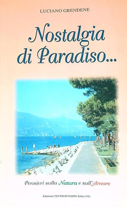 Nostalgia di paradiso.. - copertina