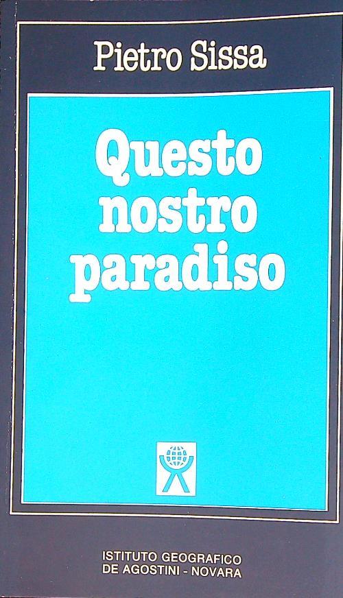 Questo nostro paradiso