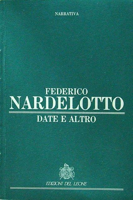 Date e altro - copertina