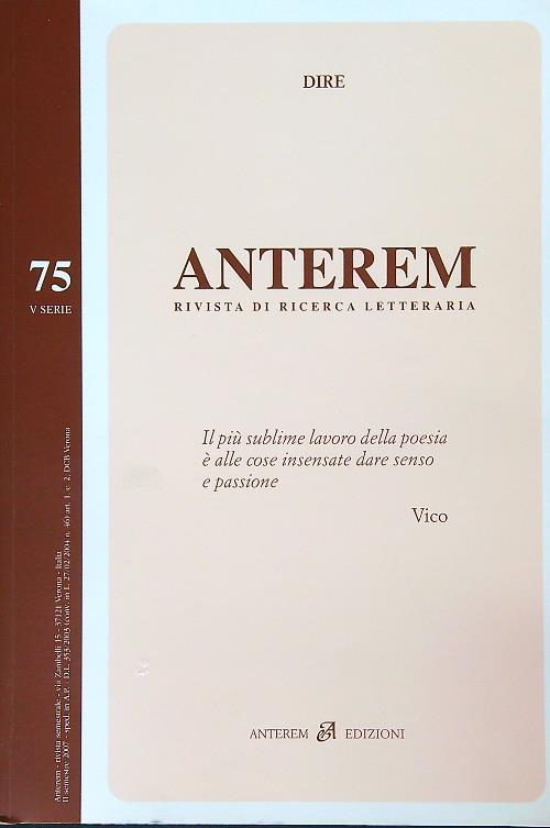 Anterem 75/V serie