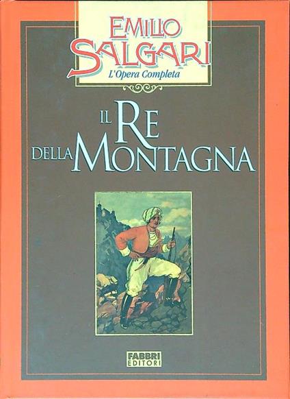 Il re della montagna - Emilio Salgari - copertina