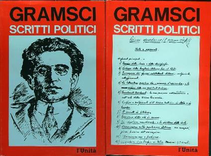 Scritti politici 2 vv - Antonio Gramsci - copertina
