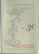 Vocabulario de la sexma de la Honor de huesa del Comun (Teruel)