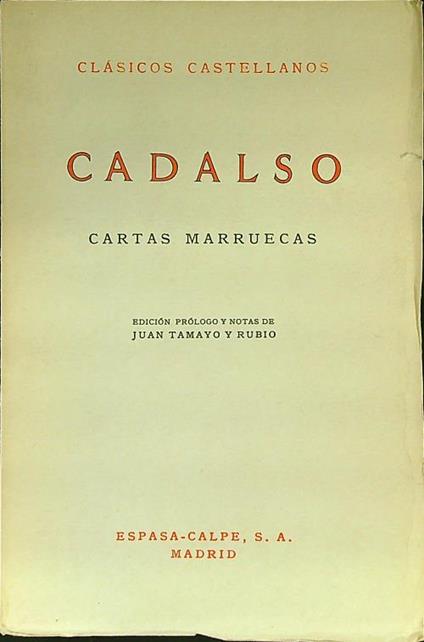 Cartas Marruecas - copertina