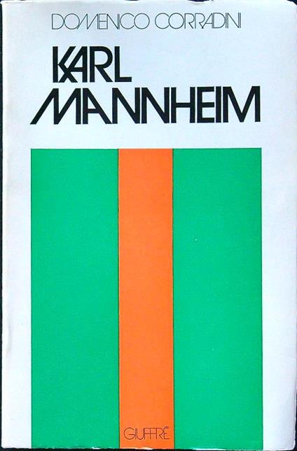 Karl Mannheim - Domenico Corradini - copertina