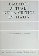 I metodi attuali della critica in Italia