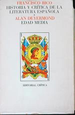 Historia y crítica de la literatura espanola. vol 1