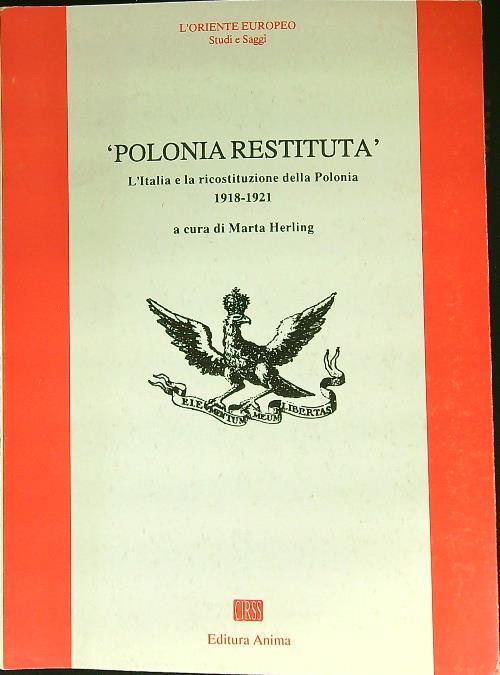 Polonia restituita - copertina
