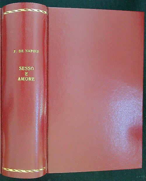 Sesso e amore - copertina