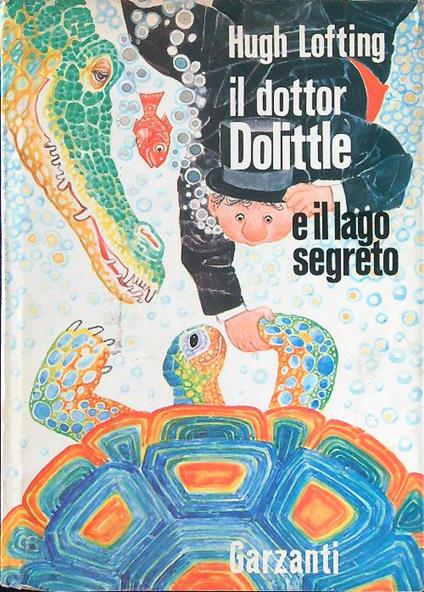 Il dottor Dolittle e il lago segreto - Hugh Lofting - copertina