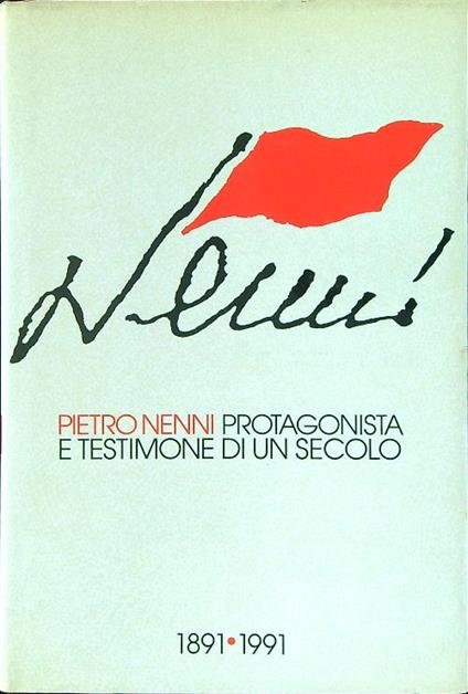 Nenni 1891 1991 - copertina