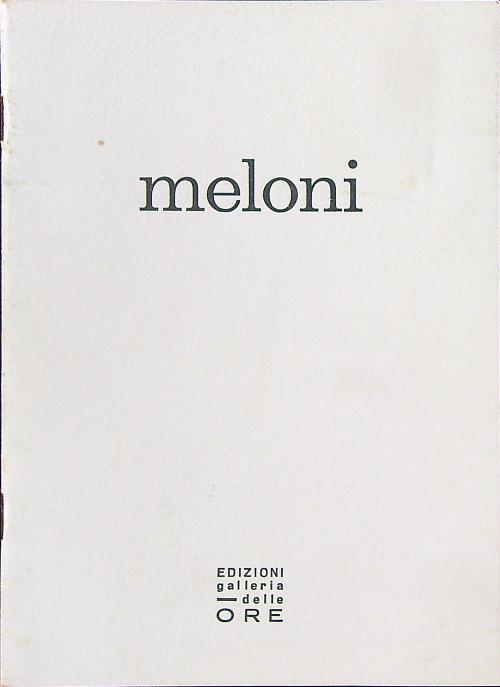 Meloni - copertina