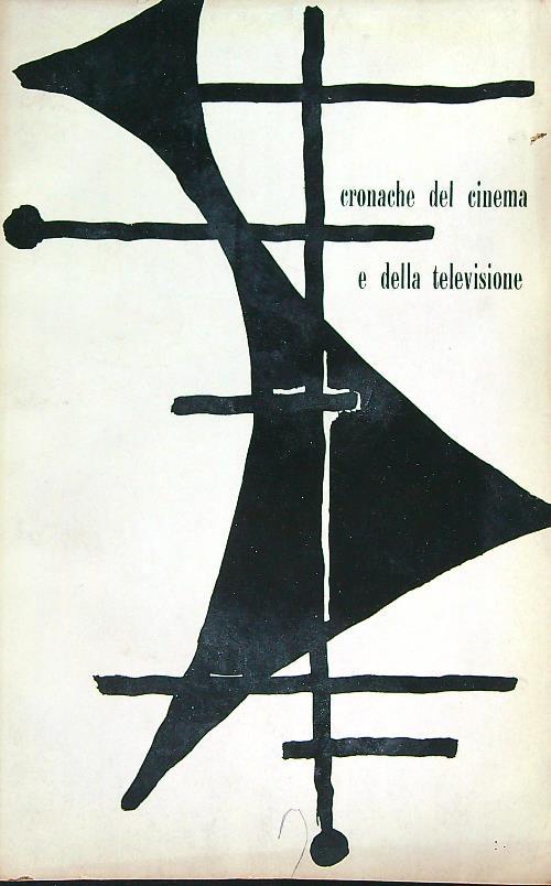 Cronache del Cinema e della televisione. Autunno inverno 1958, 1959 Numero 26,27 - copertina