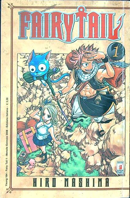 Fairy Tail 1 - Hiro Mashima - copertina