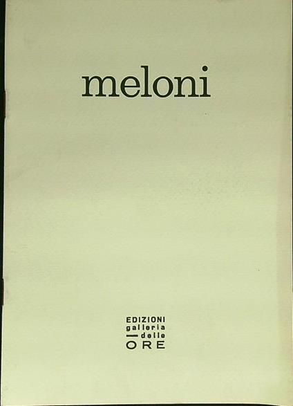 Meloni - copertina