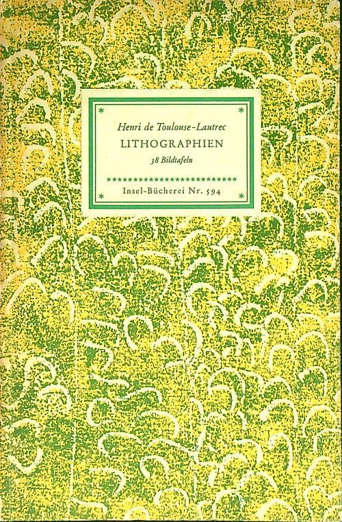 Lithographien - Henri de Toulouse-Lautrec - copertina
