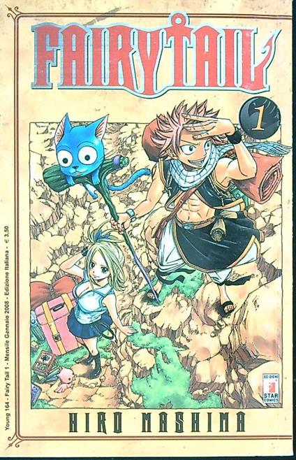 Fairytail 1 - Hiro Mashima - copertina