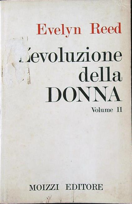 L' evoluzione della donna vol. II - Evelyn Reed - copertina