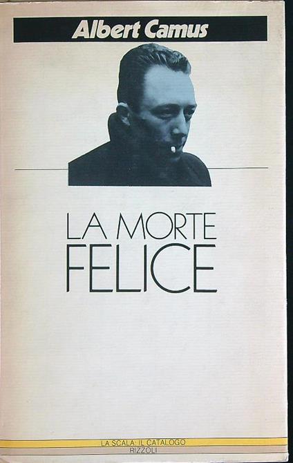 La morte felice - Albert Camus - copertina