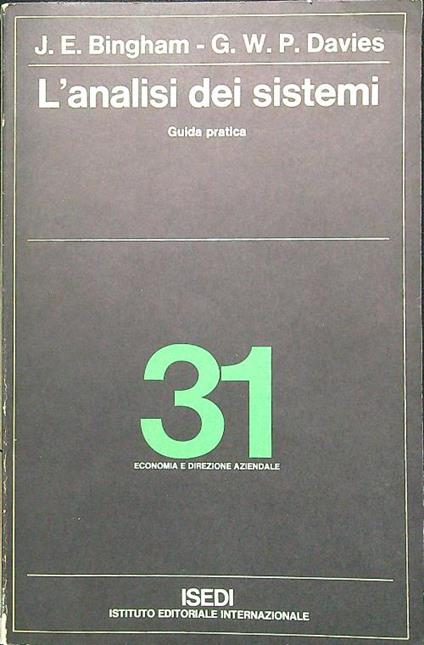 L' analisi dei sistemi - copertina