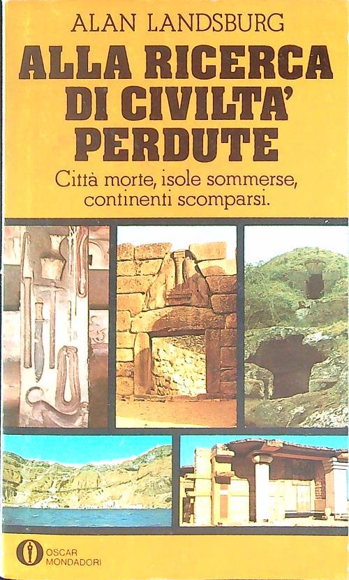 Alla ricerca di civiltà perdute - copertina