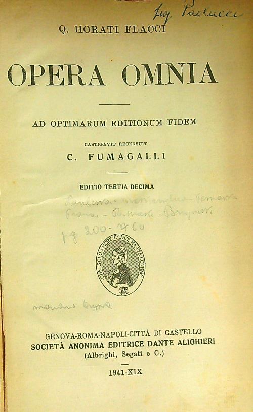 Opera omnia