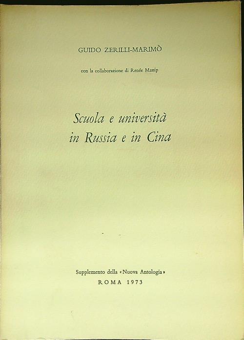 Scuola e Università in Russia e in Cina