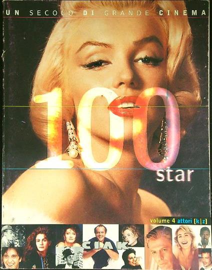 100 star attori 2vv  - copertina