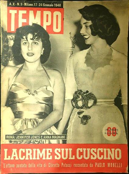 Tempo n. 3/gennaio 1948 - copertina