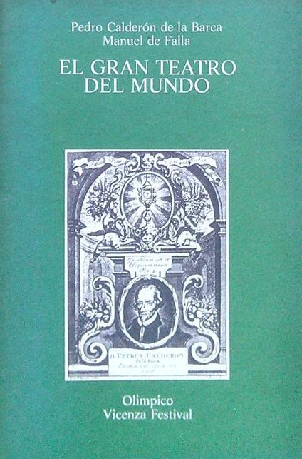 El gran teatro del mundo - Pedro Calderón de la Barca - copertina