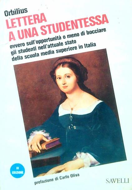 Lettere a una studentessa - copertina