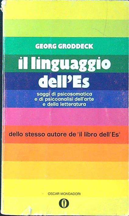 Il linguaggio dell'es - Georg Groddeck - copertina