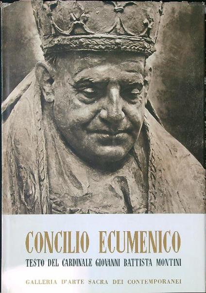 Concilio ecumenico - G. B. Montini - copertina