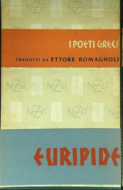 Le tragedie vol. 2 - Euripide - copertina