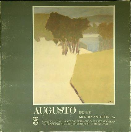 Augusto 1923-1987 - copertina